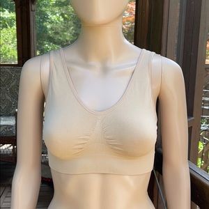 Two Tan Comfy Sport Bras